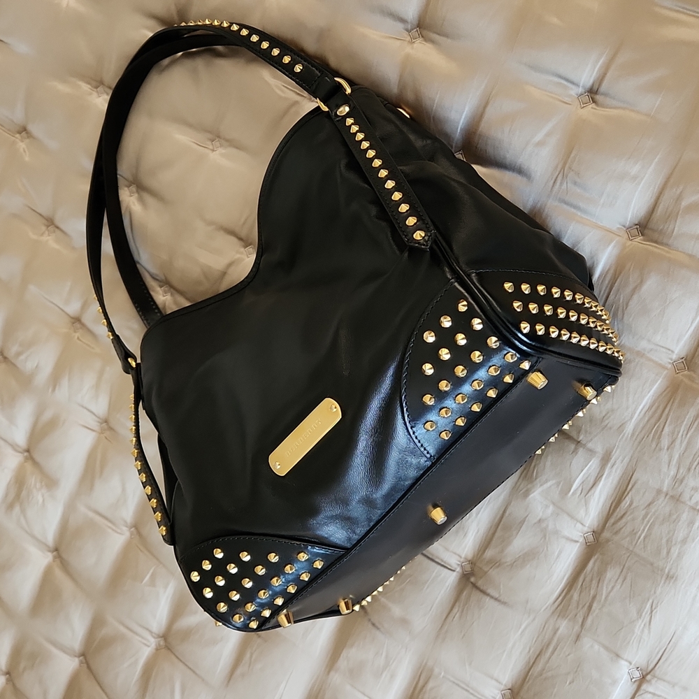 Burberry Leather Bridle Studs Small Canterbury Tote - Picture 3 of 16